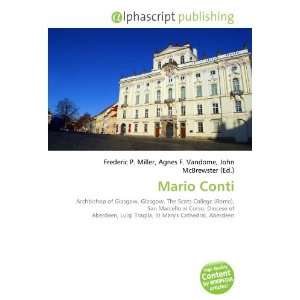  Mario Conti (9786133816060): Books