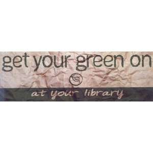  Get Your Green On Bookmarks (4 designs) Pack of 200 