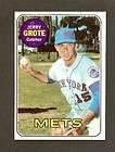 1968 TOPPS 582 JERRY GROTE NEW YORK METS NM  