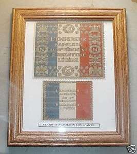 French Flag Set of Napoleon BonaparteFrance, 1812  
