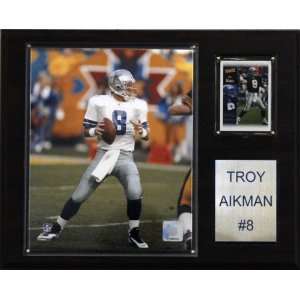    NFL Troy Aikman Dallas Cowboys Player Plaque: Sports & Outdoors