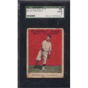  1915 Cracker Jack #42 Al Bridwell Federal League SGC 30 