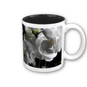  White Carnation Coffee Mug