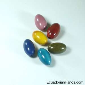  Egg 19x15mm Tagua Bead Premium Arts, Crafts & Sewing