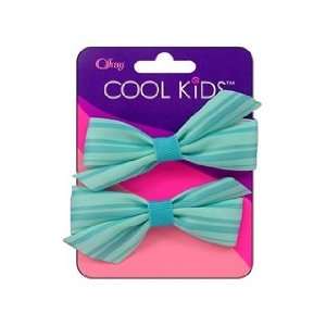  Offray Cool Kids Bow Multi Color Blue 2pc Arts, Crafts & Sewing