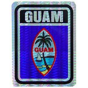  Guam Flag Sticker Automotive