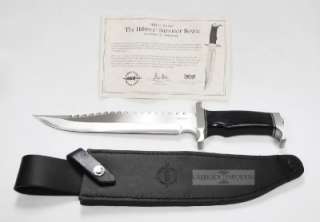 Gil Hibben Survivor Survival Bowie Knife GH5026 Leather Sheath New 