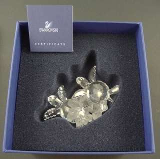   Crystal Figurine #826480 Baby Sea Turtles with Box & COA  