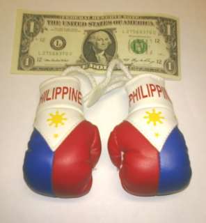 pairs Philippines Pacquiao Mosley Boxing mini gloves  