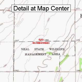  USGS Topographic Quadrangle Map   Syre, Minnesota (Folded 