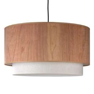   Nickel Shade Color Poplar Wood / Brussels Linen