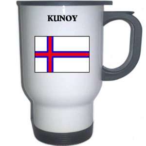 Faroe Islands   KUNOY White Stainless Steel Mug