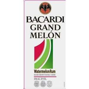  Bacardi Gran Melon 50ML: Grocery & Gourmet Food