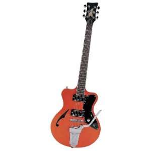  Italia Maranello 61 Transparent Orange Guitar Semi Hollow 