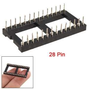  Gino Double Row 28 Pin DIP IC Socket Adapter 2.54mm Pitch 