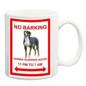  Greater Swiss Mountain Dog No Barking Coffee Tea Mug 15 oz 