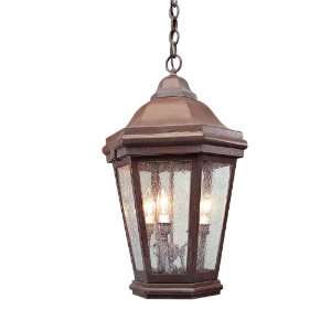  VERONA 2LT HANGING LANTERN BRONZE PATINA