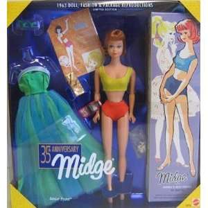  35th Anniversary Midge, Barbies Best Friend Toys & Games