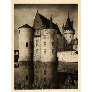  1927 Chateau Castle Sully sur Loire France Hurlimann 