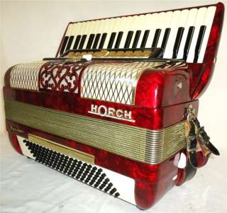   German Accordion HORCH Superior 120 bass. Very nice sound   