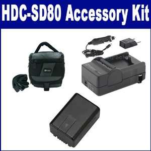  Panasonic HDC SD80 Camcorder Accessory Kit includes 