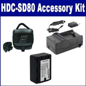  Panasonic HDC SD80 Camcorder Accessory Kit includes 