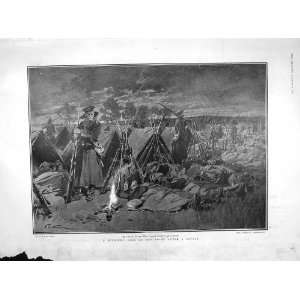   1905 RUSSIAN ARMY WAR CAMP HAICHENG WOOD MONSON SHAHO