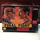 Final Fight (Super Nintendo SNES) FACTORY SEALED Mint In Box Never 