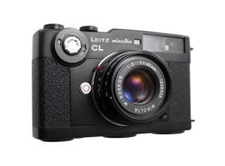 Used Minolta Leica CL Rangefinder Film Camera + M Rokkor 40mm F/2 Lens