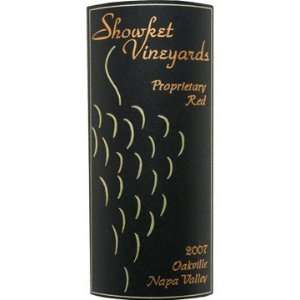  2007 Showket Proprietary Red Oakville Napa Valley 750ml 