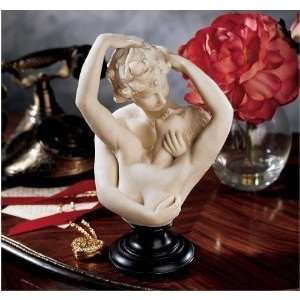   & Psyche Lovers Bonded Marble Desktop Table Bust Statue Sculpture