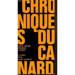  Chronique du Canard Morvan Lebesque Books