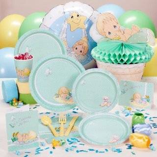 Precious Moments Baby Boy Baby Shower Deluxe Party Pack for 8