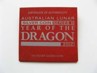 The Year of the Dragon Gilded Edition coin do not include a red and 