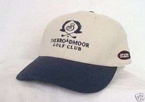 THE BROADMOOR GOLF CLUB* STAFF HAT CAP *IMPERIAL*  