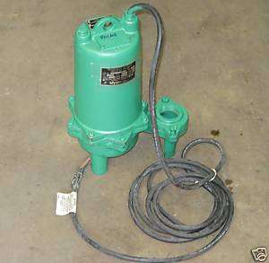 Myers Sump & Effluent Pump 2HP WHR20H 43 4.5A 3450 RPM  