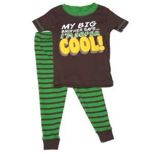   Pajama Set  My Big Brother saysIm Super Cool! (18 Month): Baby