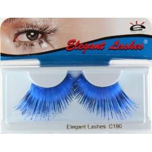  Elegant Lashes C190 Premium Color False Eyelashes (Extra 