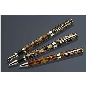   Stylograph Mosaic Rollerball Pen   Brown/Red CK71067