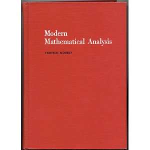    Modern Mathematical Analysis: Murray H and et al Protter : Books