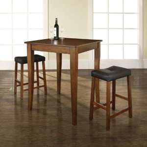 : Crosley Furniture KD320004CH   3 Piece Pub Dining Set with Cabriole 