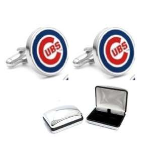  Chicago Cubs Cufflinks 2012 2013 Edition *FREE Chrome Gift 