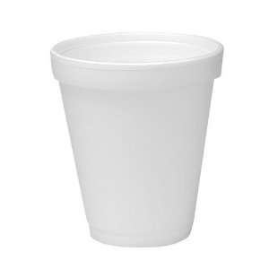  Foam Cup 8 oz White, Case of 1000