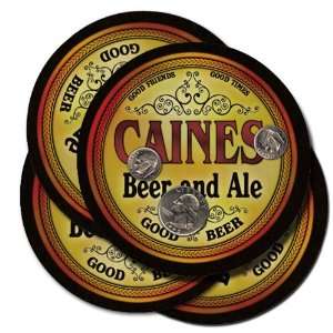  Caines Beer and Ale Coaster Set: Kitchen & Dining