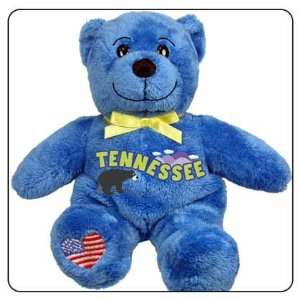  Tennessee Symbolz Plush Blue Bear Stuffed Animal: Toys 