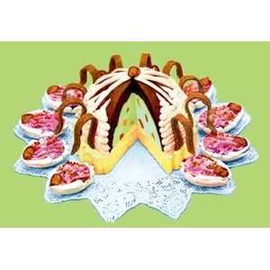  Zohengrin Bomb Cake   Paper Poster (18.75 x 28.5) Sports 