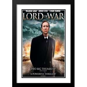  Lord of War 20x26 Framed and Double Matted Movie Poster 