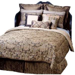   Valenciaga Ten Piece Comforter Bed Set (Oversize King): Home & Kitchen