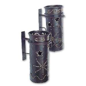  Cylindrical Magic, wall sconces (pair)