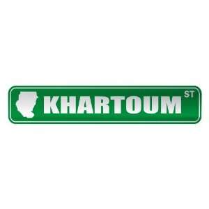   KHARTOUM ST  STREET SIGN CITY SUDAN: Home Improvement